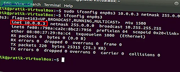 3 Möglichkeiten zum Einrichten der statischen IP-Adresse in Ubuntu