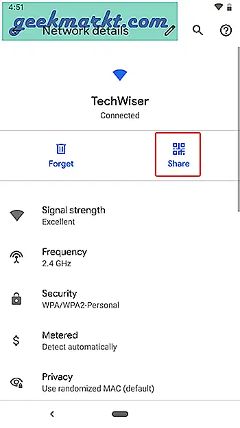 Android Q पर पासवर्ड साझा किए बिना अपना वाईफाई कैसे साझा करें