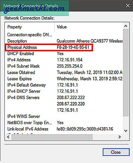 Vil du finne enhetens MAC-adresse? Her er en detaljguide med skjermbilder av alt populært operatino-system.