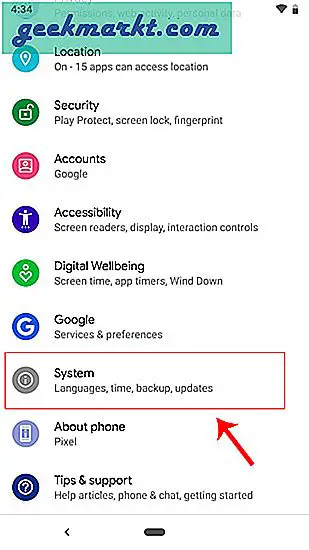 So ändern Sie den Schriftstil und die Symbolgröße in Android 10