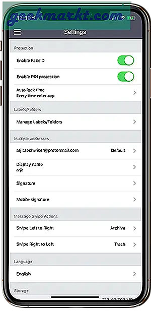Hvordan passordbeskytte e-post på iPhone og iPad