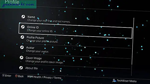 Hoe u uw online-ID op PS4 kunt wijzigen
