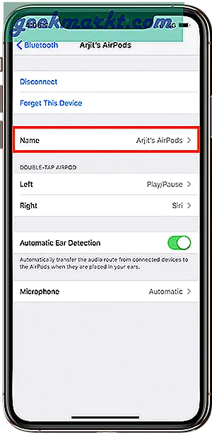 Hoe u de naam van uw AirPods op elk apparaat kunt wijzigen