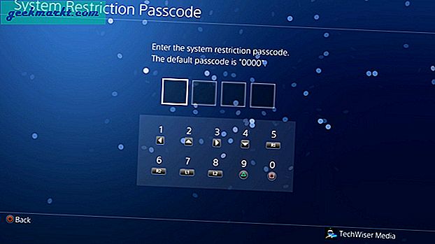 So geben Sie ein Passwort für ein PS4-Konto ein