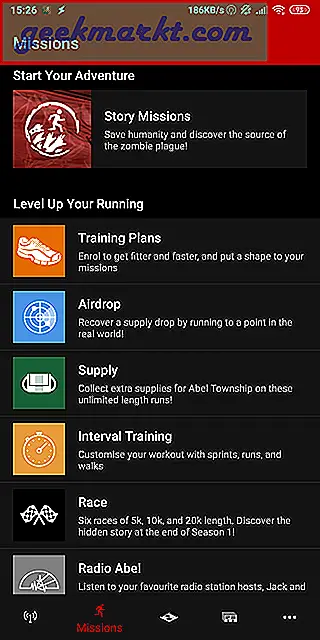 8 beste apper som kjører for Android-smarttelefoner for å ta opp løp