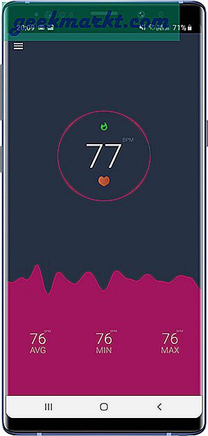 Obwohl es viele Herzfrequenz-Tracker gibt, können Sie dies nur mit Ihrem Smartphone tun. So überprüfen Sie die Herzfrequenz auf Android und iPhone.