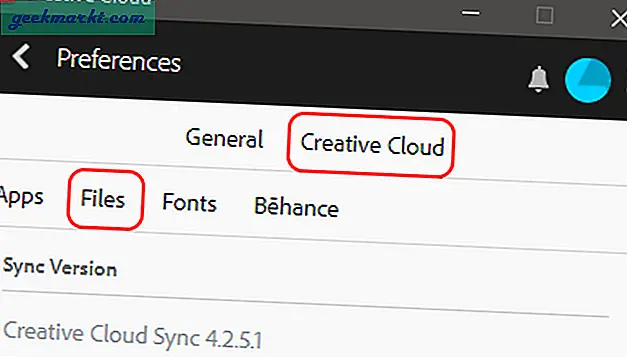 Sådan stoppes Cloud Sync i Lightroom Desktop og mobil