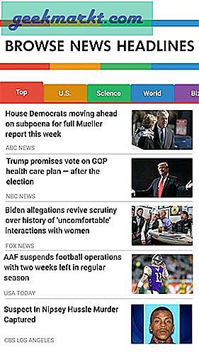 7 ทางเลือก Google News ที่ดีที่สุดสำหรับ Android และ iOS