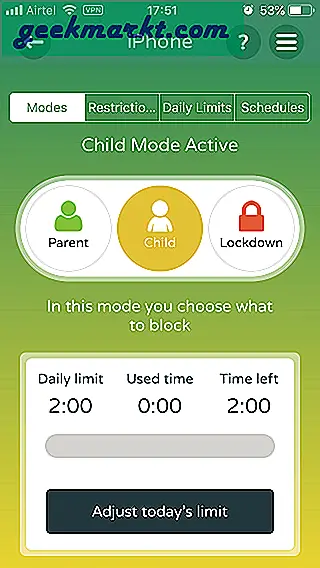 TW टीम द्वारा समीक्षा किए गए iOS उपकरणों पर स्क्रीन समय को सीमित करने के लिए यहां कुछ बेहतरीन ऐप्स दिए गए हैं। अपने बच्चों को स्वस्थ आदतें सिखाएं।