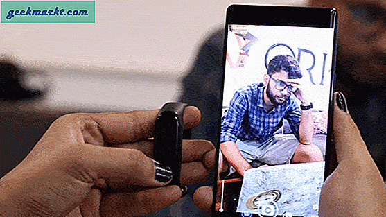 Du kan også bruge Mi Band 4 til at styre din Android-kamera