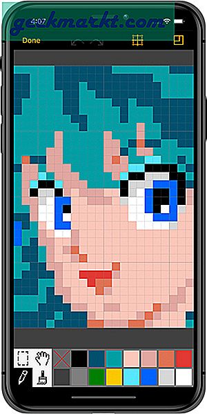 Ich habe eine Liste der besten Pixelkunst-Apps erstellt, mit denen Sie Pixelkunst im 8-Bit-Stil auf Android, iOS und im Internet erstellen können. Lass uns anfangen.