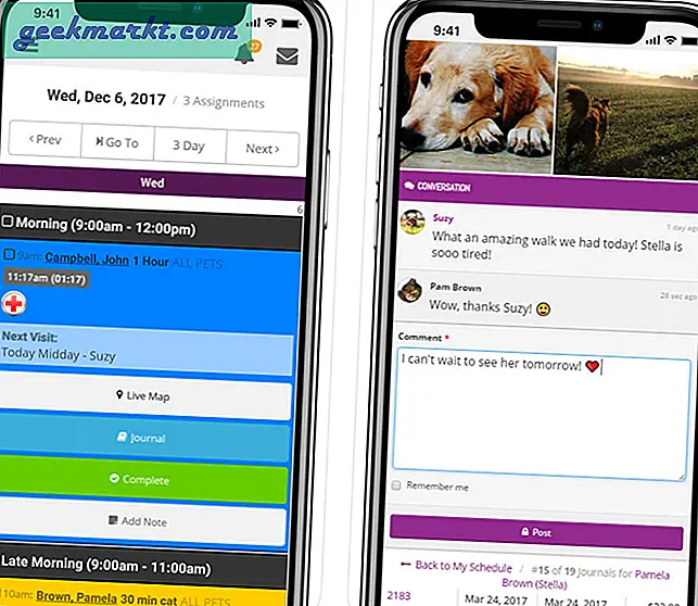 Beste hondenuitlaat-app om geld te verdienen en contact te maken met eigenaren van gezelschapsdieren