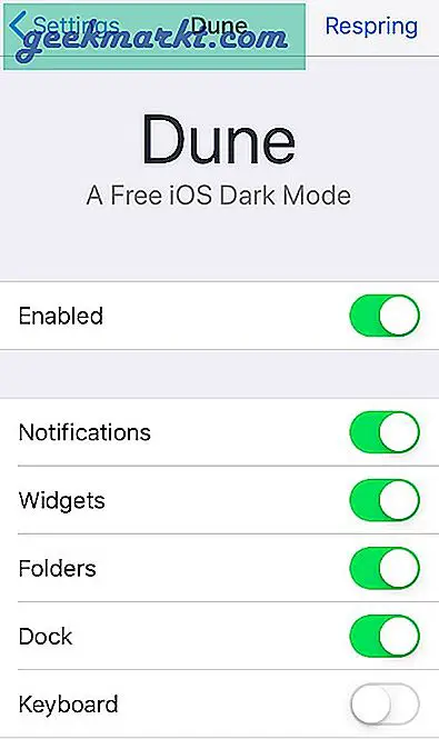 Üretkenlik için En İyi iOS 12 Jailbreak Tweaks