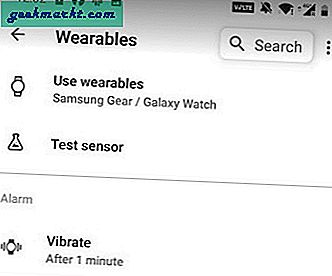 So verwenden Sie Sleep als Android mit Galaxy Watch