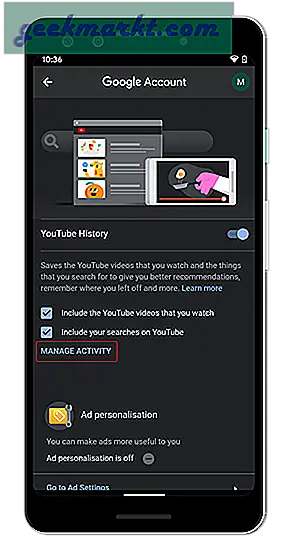 Trong bản cập nhật mới nhất, Google hiện cho phép bạn tự động xóa lịch sử vị trí web, hoạt động web và ứng dụng, tìm kiếm trên Chrome và lịch sử YouTube của mình theo định kỳ