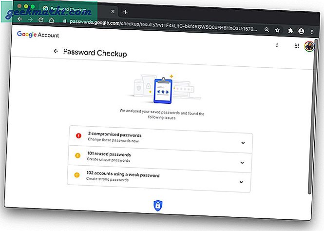 Hoe u de Google Password Checkup Tool gebruikt om te controleren of uw wachtwoorden zijn gecompromitteerd