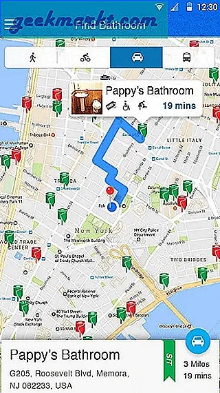 6 besten Apps, um öffentliche Toiletten in meiner Nähe auf Android und iOS zu finden