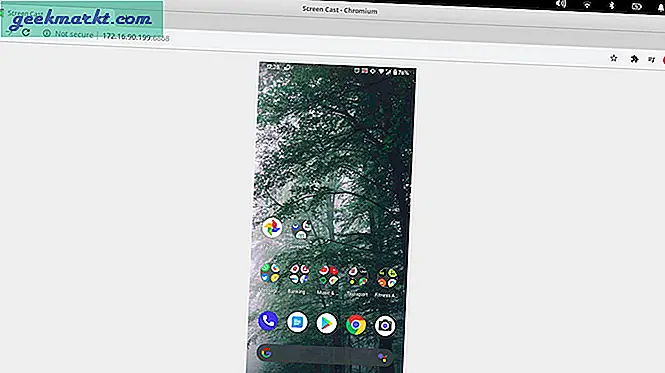 Linux'ta Android Ekranı Nasıl Yayınlanır