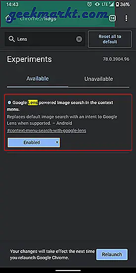 So kehren Sie die Google-Suche um ein Bild auf Android um