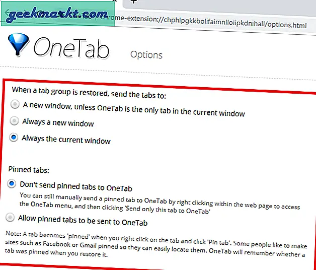 How to Use OneTab Extension Effectively - TechWiser