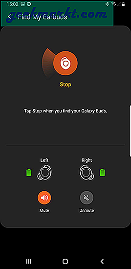 Galaxy Wear-appen giver dig mulighed for at indstille hurtige bevægelser, læse dine meddelelser, spore det mistede ørepropp osv. Her er nogle tip og tricks til Galaxy Buds