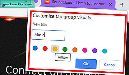 Hidden Tab Groups-Funktion in Chrome und hier erfahren Sie, wie Sie sie erhalten!