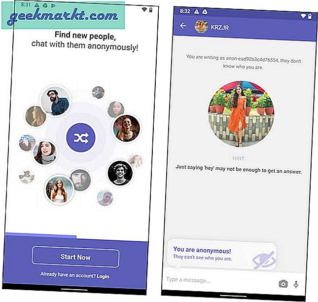 Lei av å snakke med venner på Facebook? Vi vil dele 10 anonyme chat-apper for Android og iOS som lar deg chatte med fremmede.