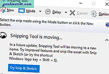 Snip & Sketch is een verborgen screenshot-tool op Windows 10, hier is hoe het te gebruiken