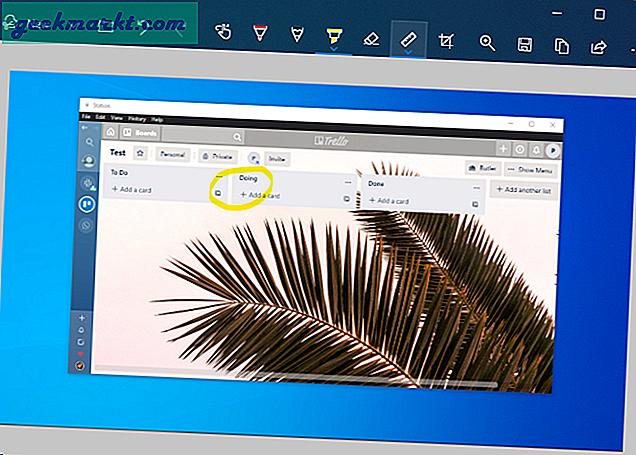 Snip & Sketch is een verborgen screenshot-tool op Windows 10, hier is hoe het te gebruiken