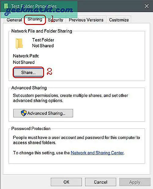 Sådan får du adgang til Windows-delte mapper fra en Mac?