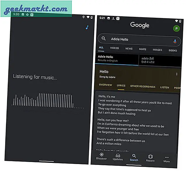 7 Bedste Lyrics Apps til Android og iOS