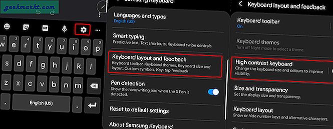แป้นพิมพ์ Samsung มาพร้อมกับคุณสมบัติบางอย่างที่ซ่อนอยู่เช่นปากกา AR, Gif emojis การปรับความสูงของแป้นพิมพ์ ฯลฯ ที่ฝังอยู่ในการตั้งค่า มาตรวจสอบกัน