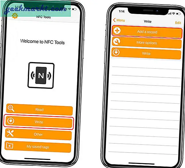 So erstellen Sie benutzerdefinierte NFC-Tags mit einem iPhone