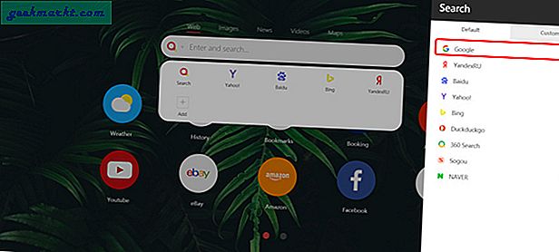 Hoe de zoekmachine te wijzigen in Google op Edge Chromium