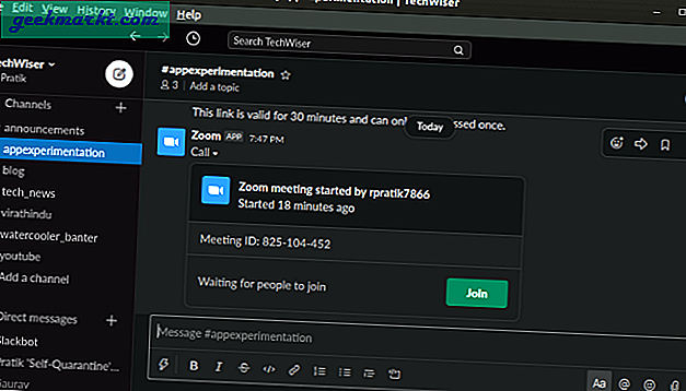 Zoom lässt sich viel besser in Slack integrieren und ermöglicht das Erstellen und Hosten von Besprechungen in den Slack-Fenstern. So machen Sie es.