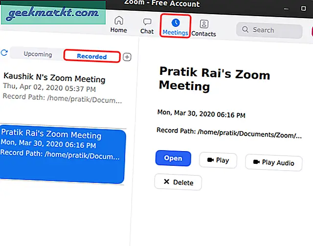 So zeichnen Sie Zoom-Meetings automatisch auf