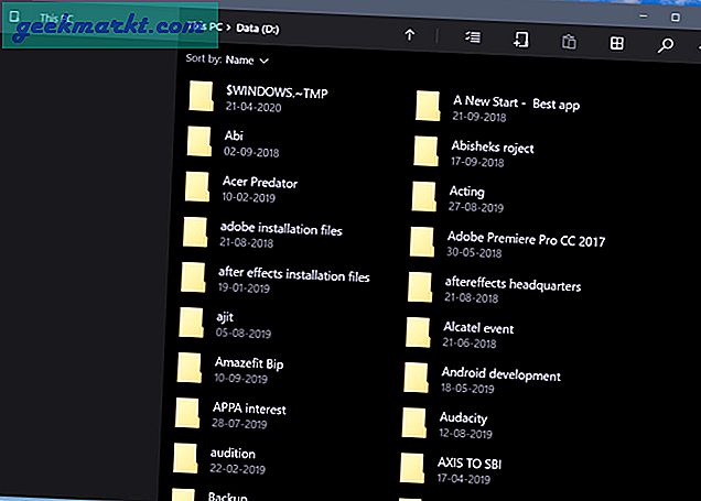 So erhalten Sie den Windows 10X-Datei-Explorer unter Windows 10