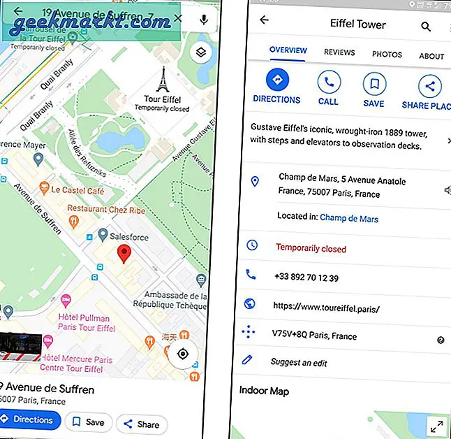 Sử dụng mã Plus của Google Maps để chia sẻ vị trí của bạn một cách dễ dàng