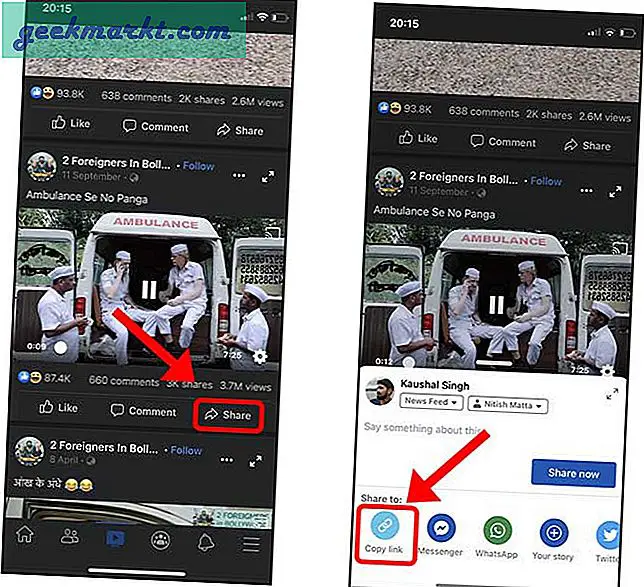 Her er fire måter å lagre Facebook-videoer på Camera Roll på iPhone og iPad, slik at du kan se videoer offline, hvor som helst og når som helst.