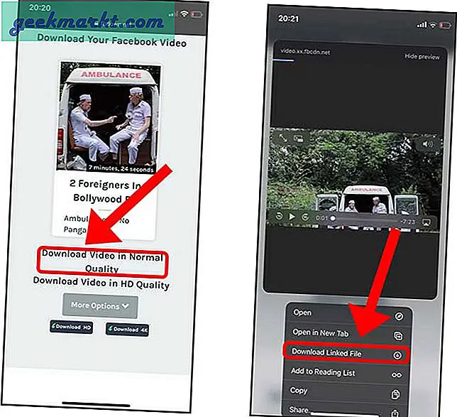 iPhone और iPad पर Facebook वीडियो को कैमरा रोल में सहेजने के 4 तरीके यहां दिए गए हैं ताकि आप वीडियो को ऑफ़लाइन, कहीं भी और कभी भी देख सकें।