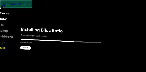 Sådan installeres Blloc Ratio Launcher på din Android-telefon