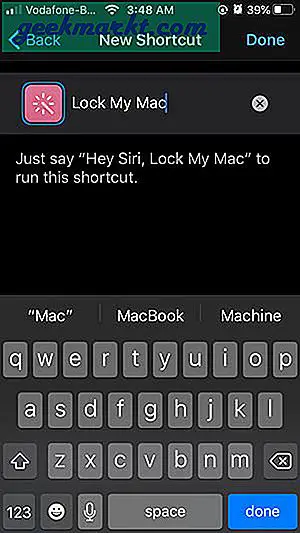 So sperren Sie Ihren Mac-Bildschirm mit einem iPhone