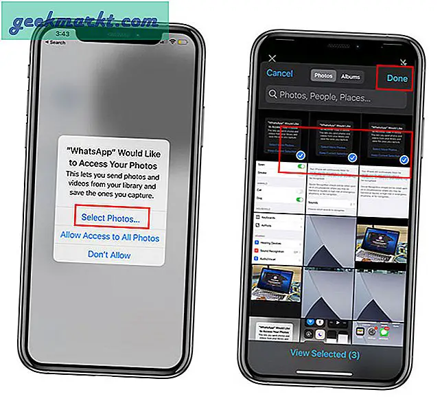WWDC 2020 - Hur man tillåter begränsad fotoåtkomst på iOS 14