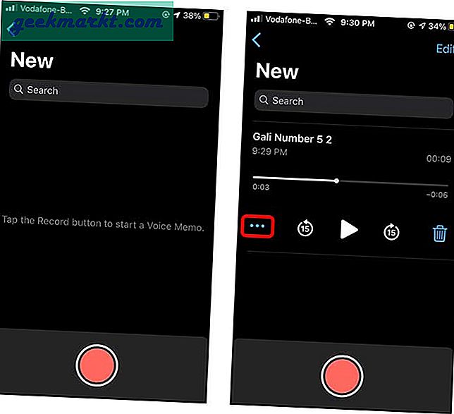 Hur man minskar bakgrundsljud i röstmemo på iOS 14