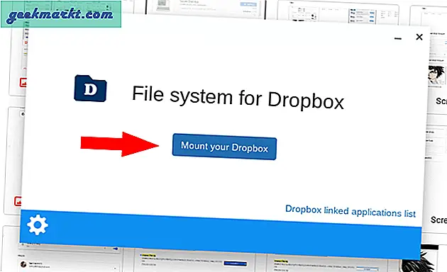 Sådan tilføjes Dropbox i Chromebook File Manager