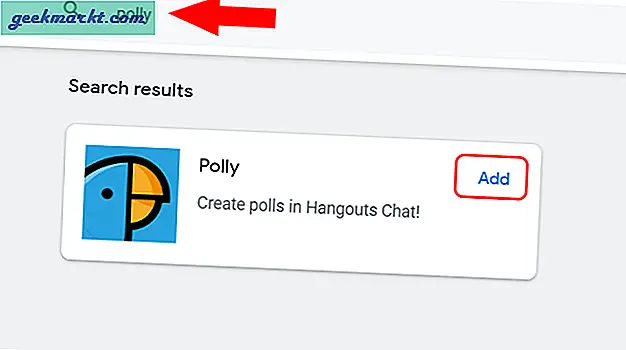 Sådan tager du afstemninger på Google Chat