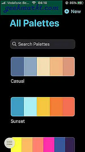 Eine richtige Farbpaletten-App kann Ihnen helfen, die perfekte Farbkombination zu finden. Hier sind einige der besten für iPhone und iPad.