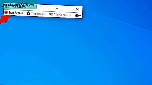 Sådan tager du skærmbillede med musemarkøren på Windows 10
