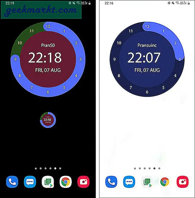 Hoewel uw Android-apparaat een klok- en weerwidget heeft, mist het twee belangrijke dingen: aanpassing en functionaliteit. Hier zijn een paar.