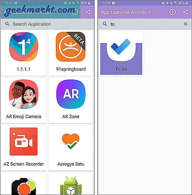 Denne app giver dig mulighed for at kortlægge Android 10s Google Assistent-gestus for i hemmelighed at starte en brugerdefineret app efter eget valg.